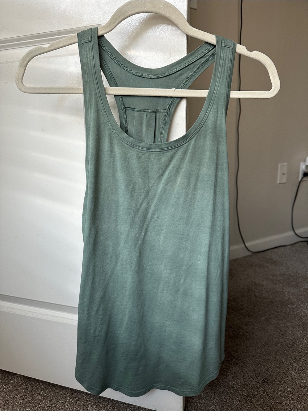 lululemon athletica Sage Green Racerback Tank